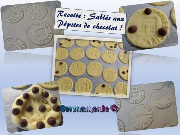 Recette facile sablés aux pépites de chocolat