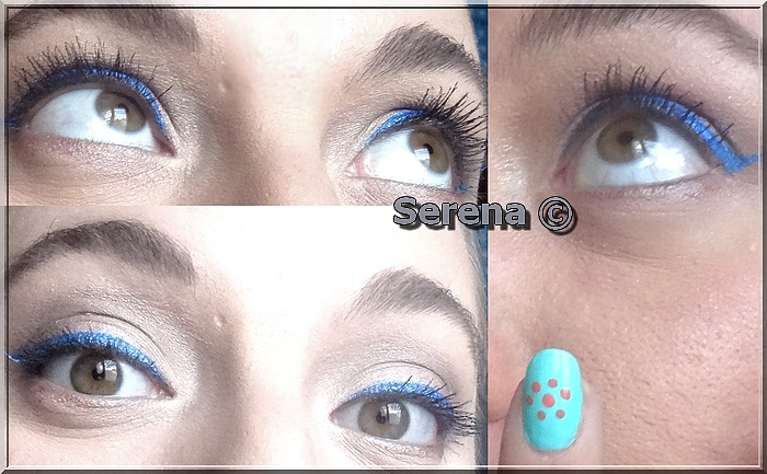 maquillage-yeux-liner-bleu-lèvres-rouges-prune-kiko-3
