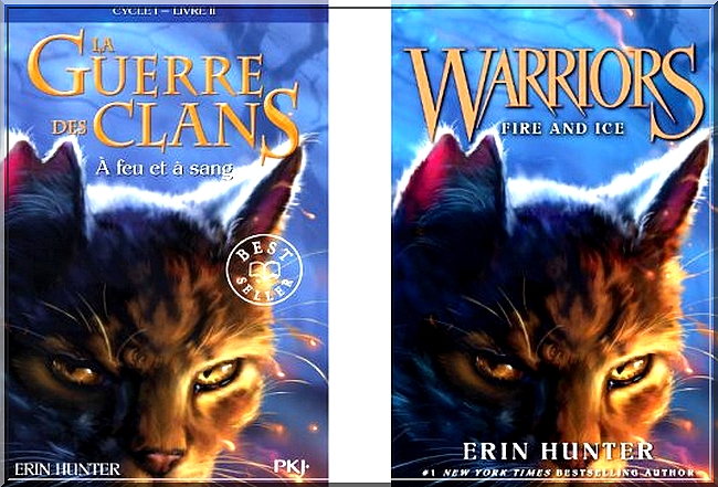 La guerre des Clans à feu et à sang Erin Hunter PKJ 2