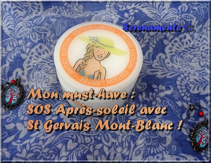 Découvrez le baume SOS Après-soleil de St Gervais Mont-Blanc !