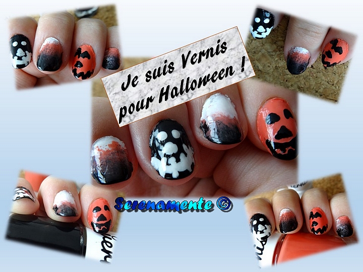 Découvrez vite mon Nail Art pour Halloween : merci Gouiran Beauté !