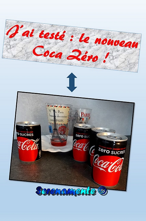 J'ai testé : le nouveau Coca Zéro Sucres ! Venez vite découvrir mon avis !