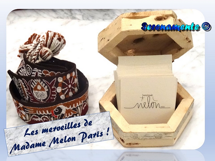 Découvrez vite Madame Melon Paris, qui fait des accessoires originaux avec passion !