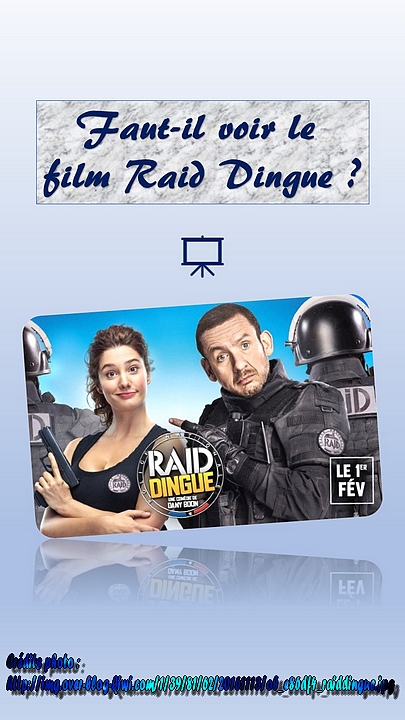 Faut-il voir le film Raid Dingue la dernière comédie réalisée par Dany Boon avec Alice Pol ? Critique cinéma