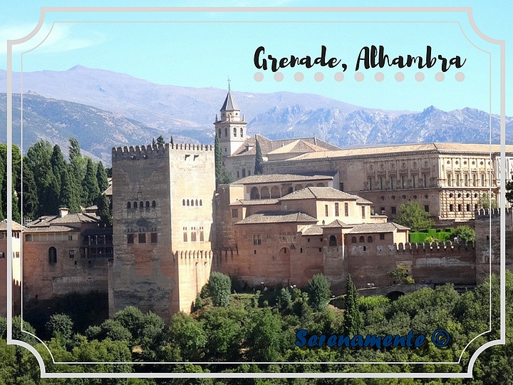 Découvrez l'Alhambra à Grenade ! Granada - Alhambra ! C'est tellement beau ! Travel is my love ! Serenamente
