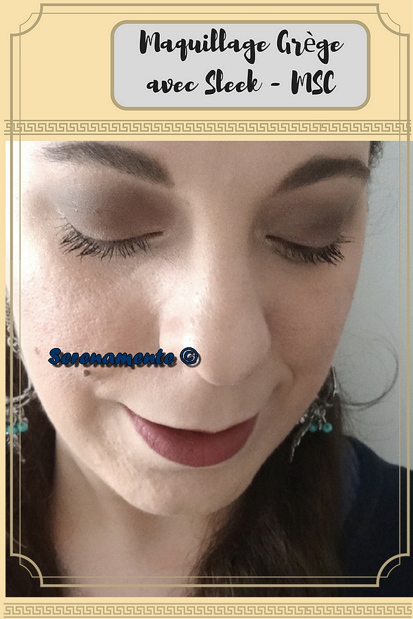 Comment porter du Grège sur les yeux ? Mon maquillage Grège de tous les jours avec Sleek : le tuto step by step !