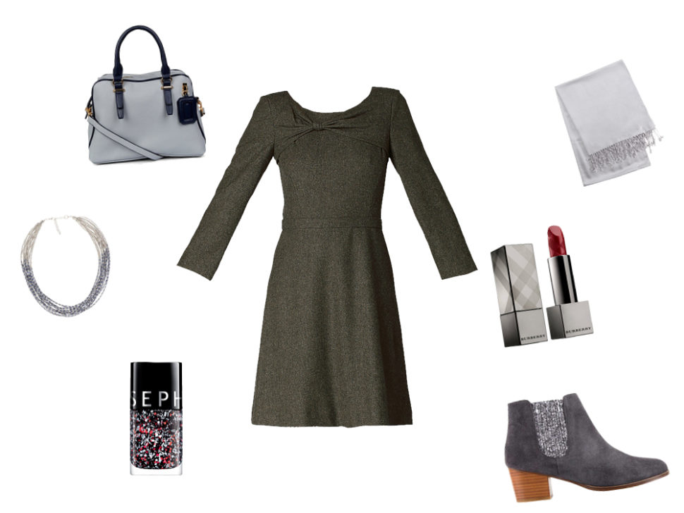 Mon look Fifty Shades of Grey ! Découvrez mon total look gris Outfither !