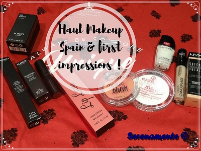 Découvrez mon dernier haul Makeup espagnol ainsi que mes premières impressions sur les produits achetés !
