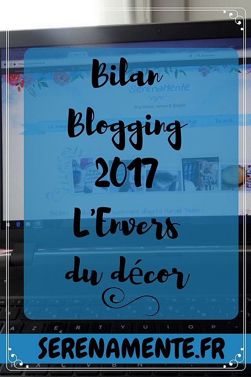 Découvrez mon bilan 2017 sur le blog dans le cadre du rendez-vous L'Envers du décor ; c'est un challenge qui traite de blogging.
