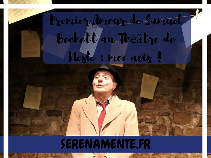 Découvrez mon avis sur Premier Amour de Samuel Beckett au Théâtre de Nesle !