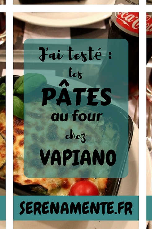 Découvrez vite mon avis sur les pâtes au four chez Vapiano ! Lasagnes ou macaronis, il y a du choix même pour les végétariens ! Ce sont les dernières nouveautés du moment !