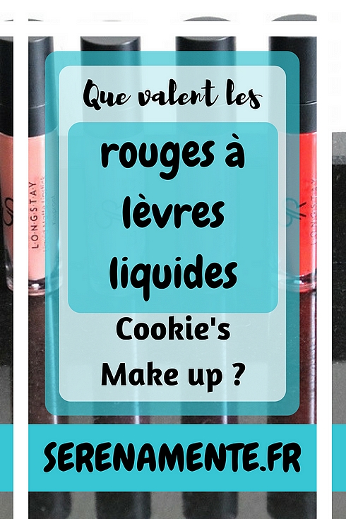 Découvrez vite mon avis sur les rouges à lèvres liquides Cookie's Make up ! Top ou flop ? Mon avis, mon test et mes swatches !