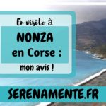 J'ai visité Nonza en Haute-Corse, commune du Cap Corse ! Je vous donne mon avis sur ce petit village et je vous montre des photos.