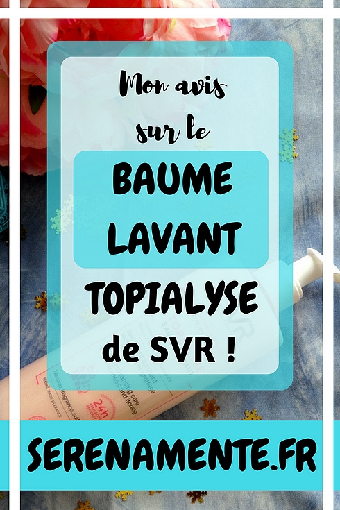 Découvrez vite mon avis sur le Baume Lavant Topialyse de SVR ! Mon avis et mon test sur ce produit destiné aux peaux sèches, atopiques et irritées.