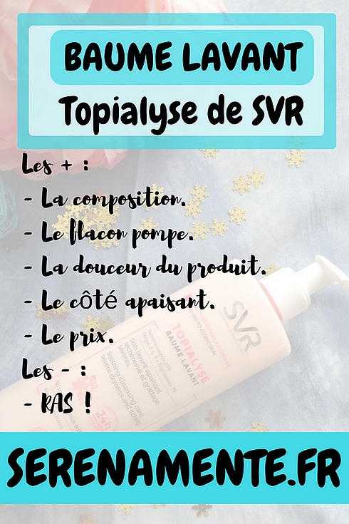 Découvrez vite mon avis sur le Baume Lavant Topialyse de SVR ! Mon avis et mon test sur ce produit destiné aux peaux sèches, atopiques et irritées.