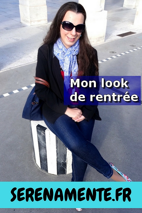 Découvrez vite mon look confortable et tendance pour la rentrée ! Look shooté près des célèbres colonnes de Buren à Paris !