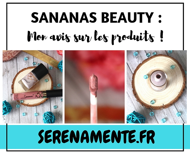 Découvrez vite mon avis sur les produits Sananas Beauty : top ou flop ? Mon avis, mon test et mes swatches sur un rouge à lèvres et un vernis de Sanaa.
