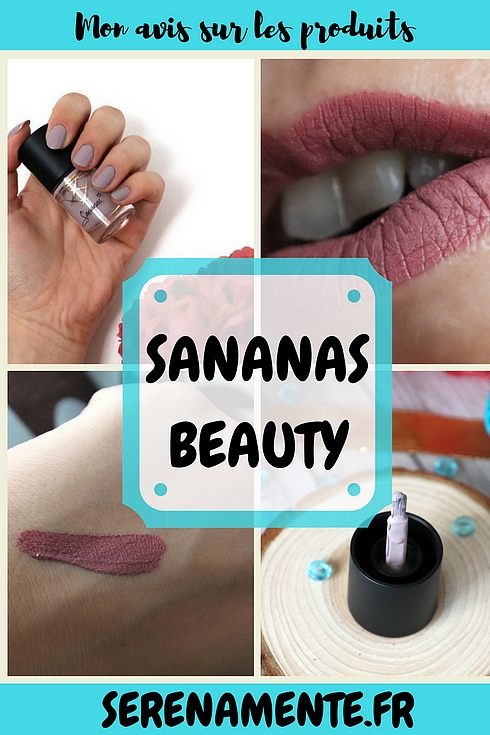 Découvrez vite mon avis sur les produits Sananas Beauty : top ou flop ? Mon avis, mon test et mes swatches sur un rouge à lèvres et un vernis de Sanaa.