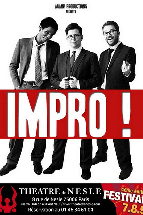 Découvrez vite mon avis sur Impro, un spectacle d'improvisation détonnant au Théâtre de Nesle !
