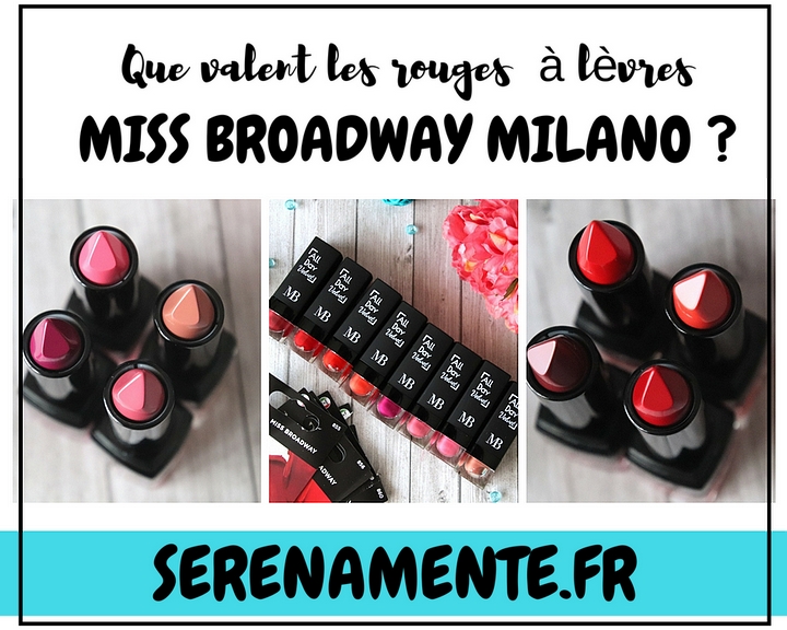 Découvrez vite mon avis sur les rouges à lèvres mats Miss Broadway MB Milano disponibles chez Intermarché ! Top ou flop ? Mon avis, mon test, mes swatches.