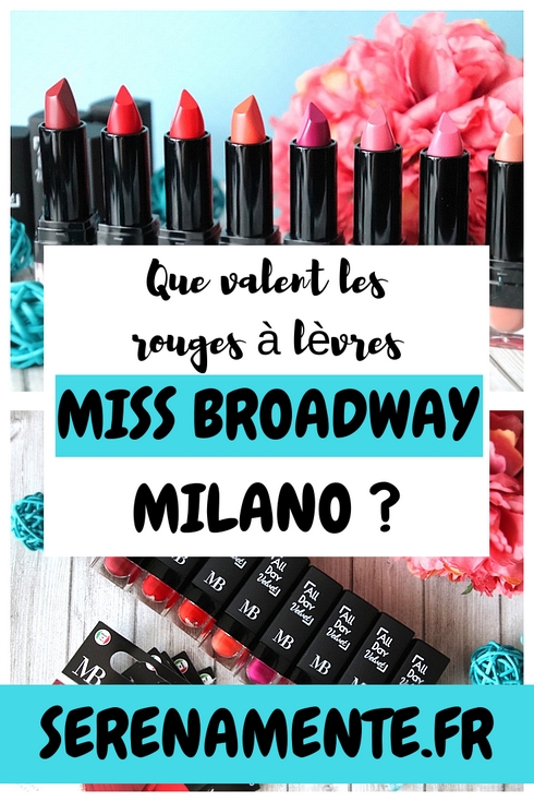 Découvrez vite mon avis sur les rouges à lèvres mats Miss Broadway MB Milano disponibles chez Intermarché ! Top ou flop ? Mon avis, mon test, mes swatches.