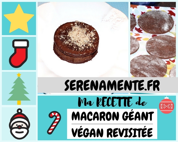 Découvrez vite ma recette de macaron chocolat noisettes vegan revisitée ! C'est une recette parfaite pour épater vos convives à Noël et pour les fêtes de fin d'année !