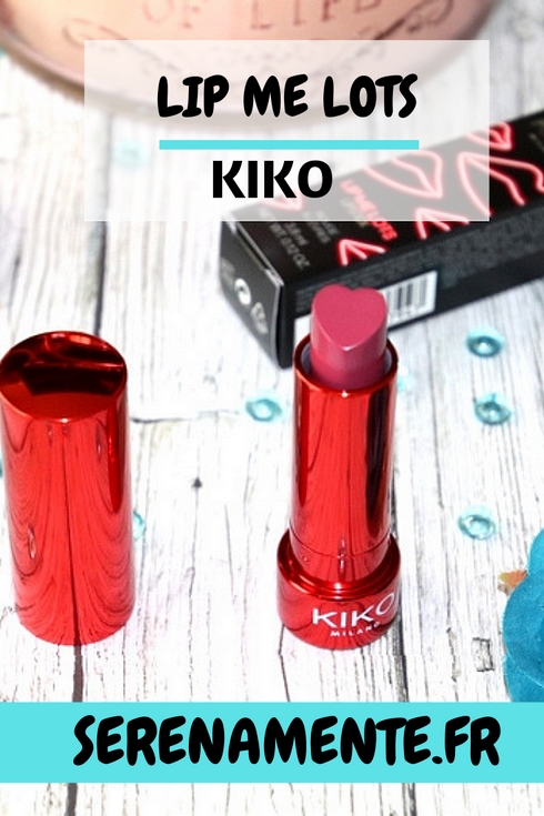 Découvrez vite mon avis sur le rouge à lèvres Lip me lots de Kiko en teinte 03 ! C'est LE rouge à lèvres parfait pour la Saint-Valentin à cause de son adorable packaging, mais est-ce un top ou un flop ?