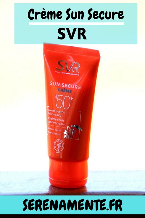 Découvrez vite mon avis sur la Crème Solaire Sun Secure SVR ! Top ou flop ? Mon avis et mon test sur ce solaire avec un SPF50 !