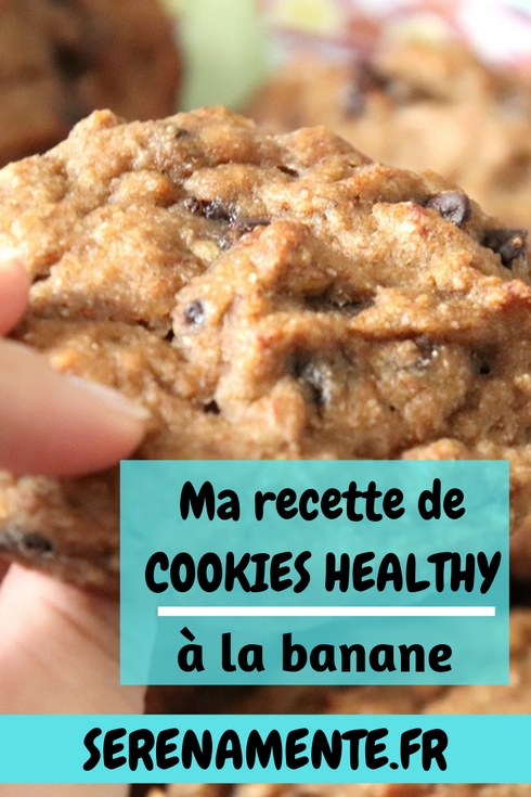 Découvrez vite ma recette de Cookies à la banane vegan, healthy et gourmands sans oeufs ! Des cookies aux pépites de chocolat ou tout chocolat par exemple !