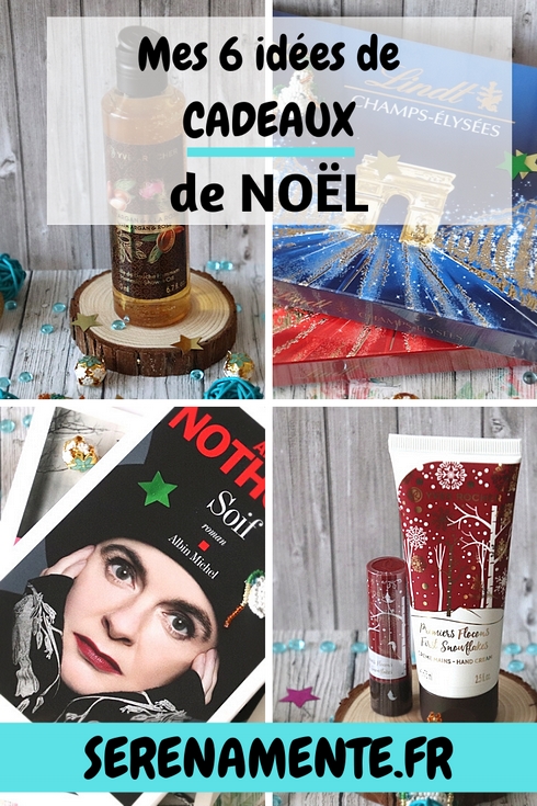 Découvrez vite mes 6 idées de cadeaux pour un Noël réussi ! Chocolats, cosmétiques et soins Yves Rocher, bijoux, livres, DIY ou encore voyages !