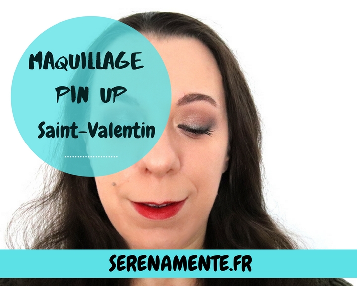 Découvrez vite mon maquillage pour la Saint-Valentin avec la marque Dr Pierre Ricaud ! Un maquillage de pin up avec un rouge à lèvres rouge !