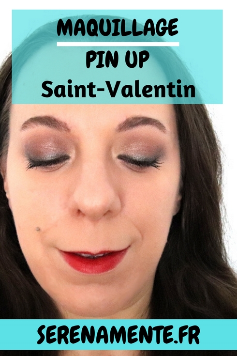 Découvrez vite mon maquillage pour la Saint-Valentin avec la marque Dr Pierre Ricaud ! Un maquillage de pin up avec un rouge à lèvres rouge !