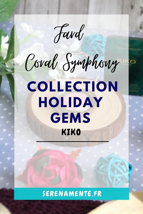 Je vous donne mon avis sur le fard à paupières Coral Symphony de la collection Holiday Gems de Kiko ! Mon avis, mon test, mes swatches.