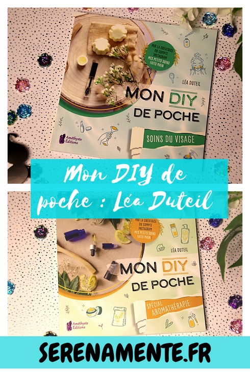 Découvrez vite mon avis sur les livres Mon DIY de poche de Léa Duteil ! Un livre spécial aromathérapie et un autre spécial soins du visage.